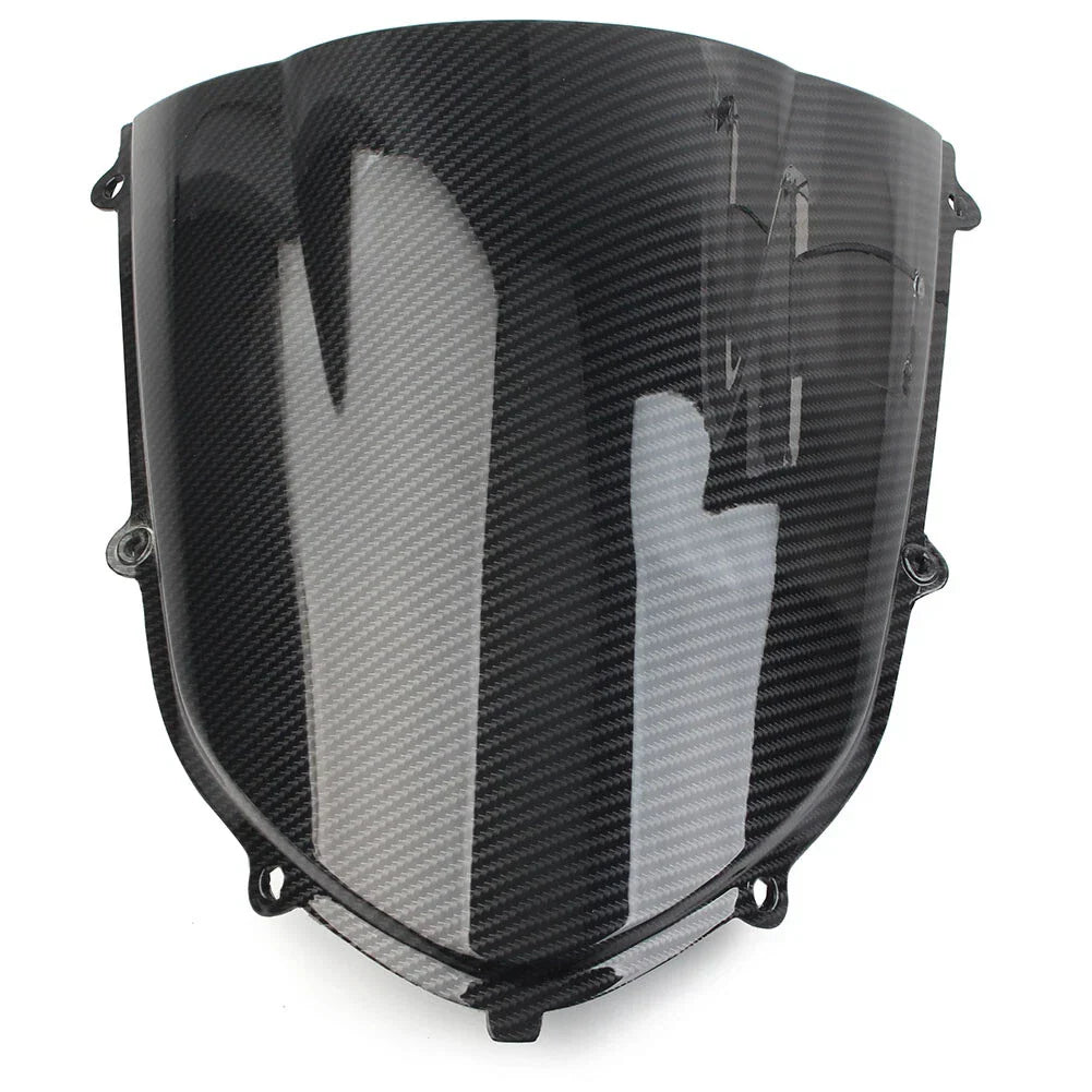 Black Carbon Fiber ABS Windshield for Kawasaki ZX-10R (2004-2005)