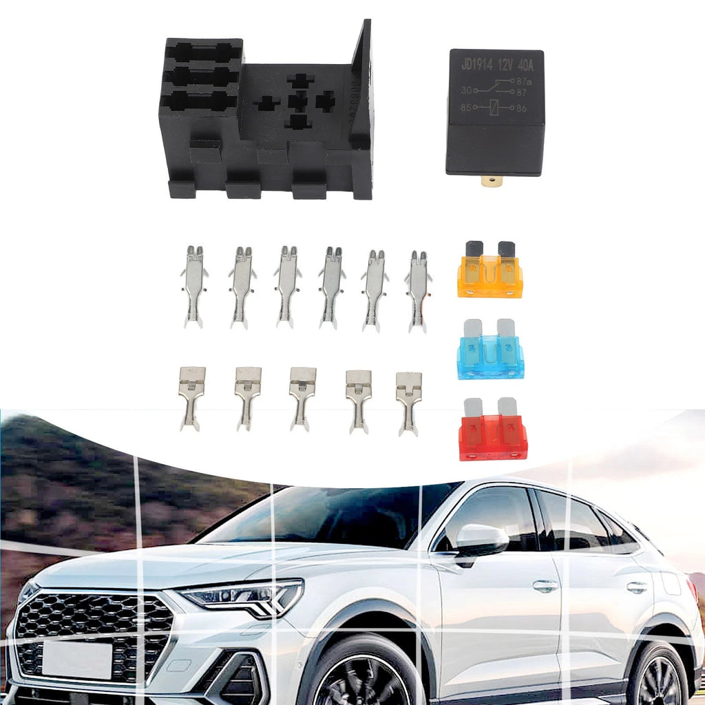 4 Slot Relay Fuse Holder Box for Automotive (Fits )
