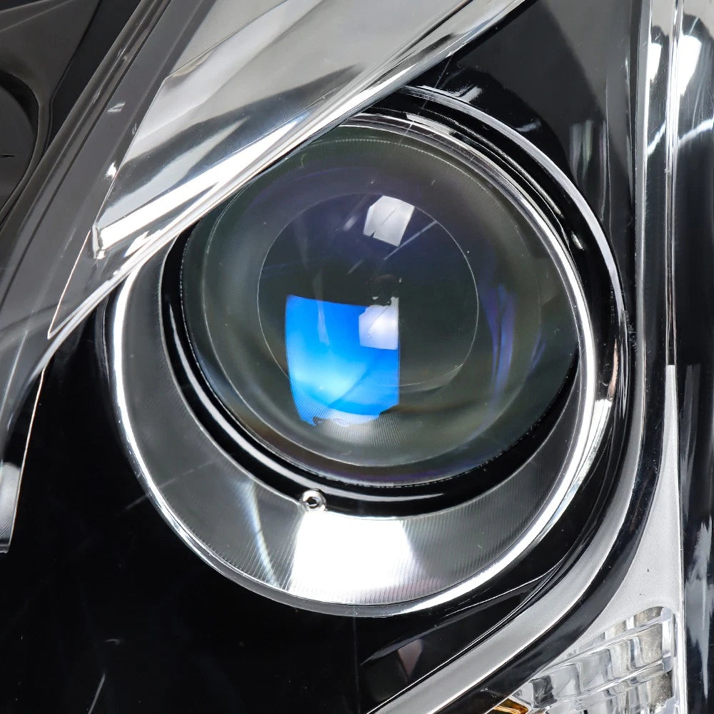 Driver Side Headlight for Cadillac ATS (2013–2018) Halogen Projector Chrome