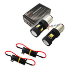 2X Front Turn Signal LED Lights Switchback for Honda Accord Sedan (1998–2015)