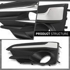 Fog Light Bezel Trim for Subaru Impreza (2017–2019) Left & Right Side