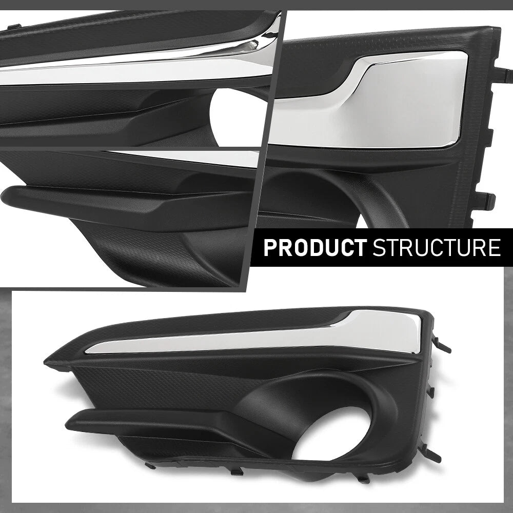 Fog Light Bezel Trim for Subaru Impreza (2017–2019) Left & Right Side