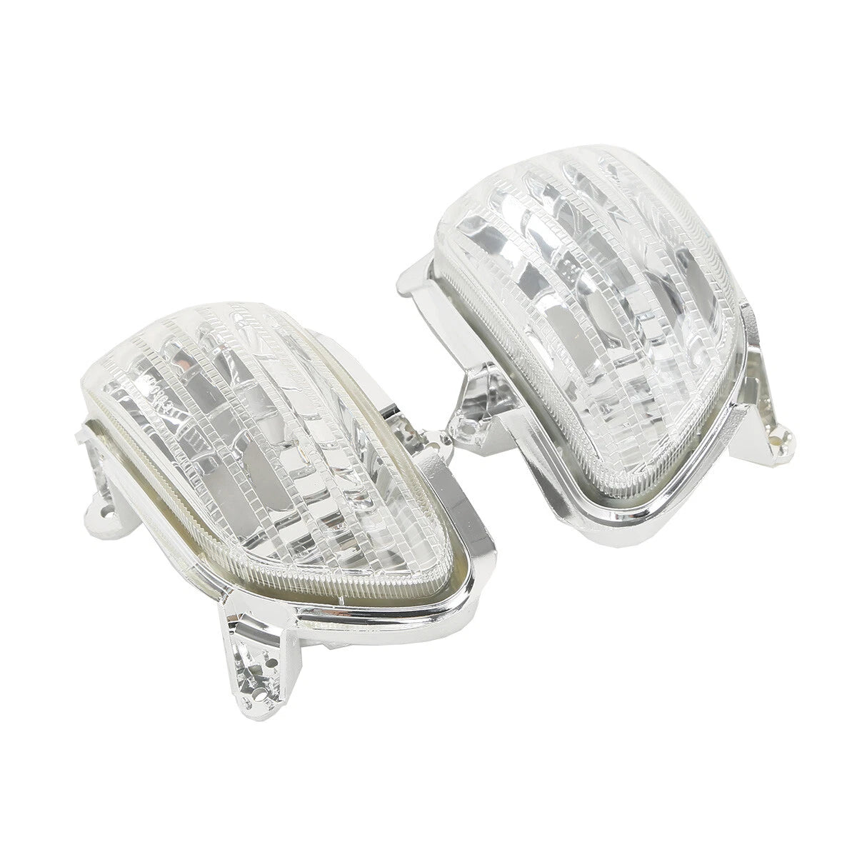 Clear Front Turn Signal Lights Lens Shell for Honda Goldwing GL1800 (2001–2017)
