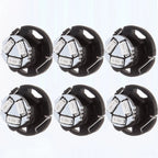 Set of 6 T5/T4.7 3-LED Bulbs for Dash A/C Control Light (12mm)