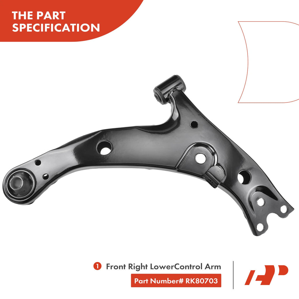 Front Right Lower Control Arm for Toyota Corolla (1996-1998)