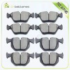 Set of 4 Premium Ceramic Brake Pads for BMW 330i 330Ci 330Xi M3 X3 Z4 (2000–2006)
