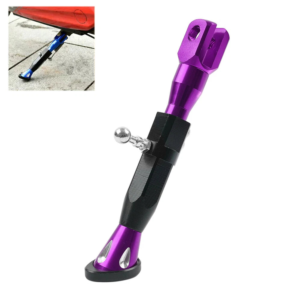 Adjustable Kickstand Foot for Motorcycle Universal (All Years) - Purple