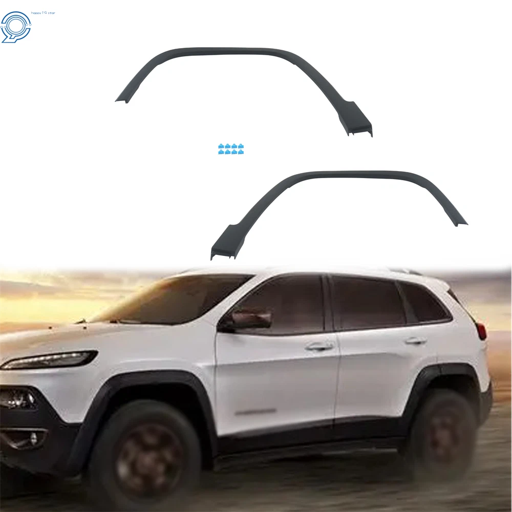 2 Fender Flares for Jeep Cherokee (2014–2017) Front Left & Right
