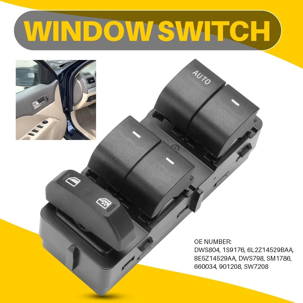Left Power Window Switch for Ford Crown Victoria F250 Super Duty (2009–2010) EPY