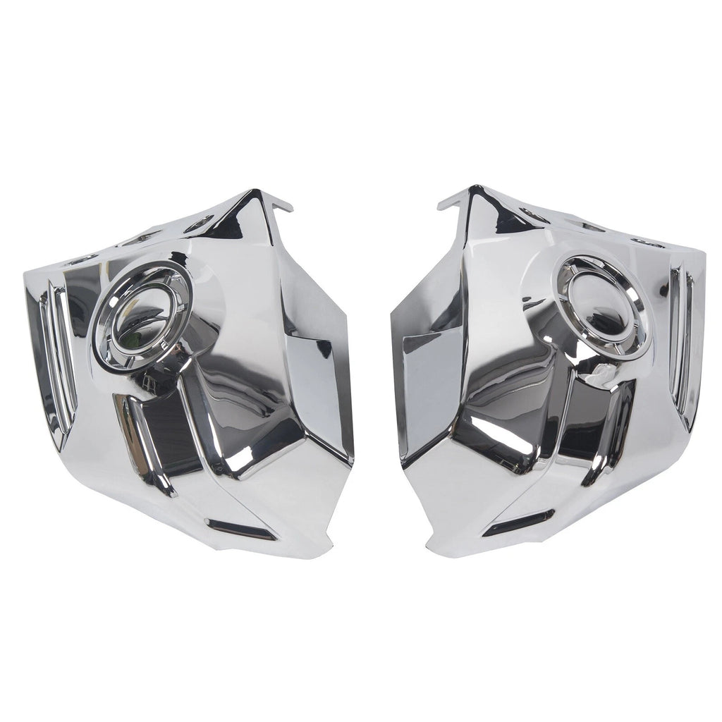 Set of 2 Lower Cowl Covers for Honda Goldwing 1800 GL1800 (2018–2020) Chrome