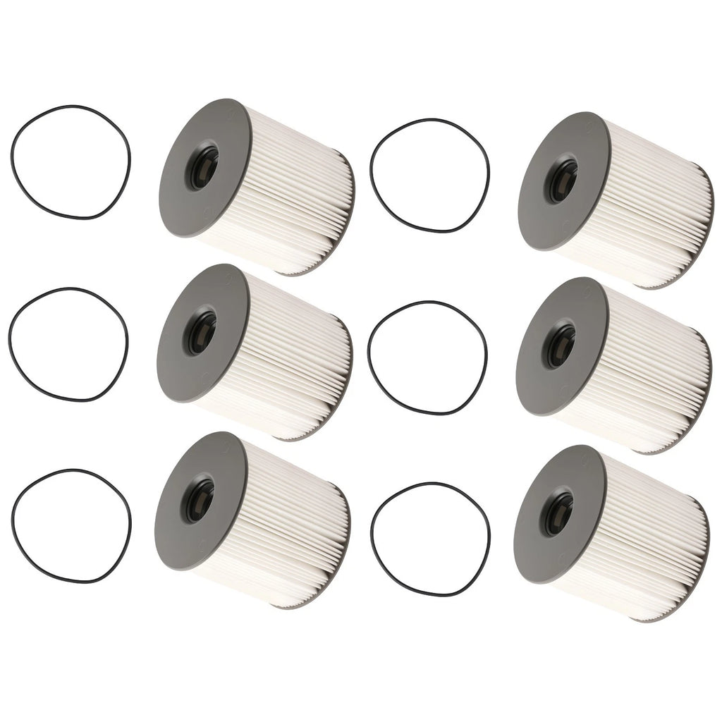 6X Fuel Filters for Ram 1500 (2020) 3.0L V6 EcoDiesel 68436631AA PF46152