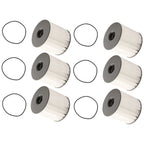 6X Fuel Filters for Ram 1500 (2020) 3.0L V6 EcoDiesel 68436631AA PF46152