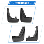 Mud Flaps Kit for Ford Explorer (2020–2024) Front Rear Splash Guards