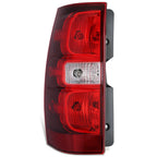 Left Side Tail Light for Chevrolet Suburban Tahoe (2007–2014) OE Chrome Red Lens