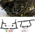 Front Rear Crash Bar for Harley Street Glide Road Glide (2014–2025)