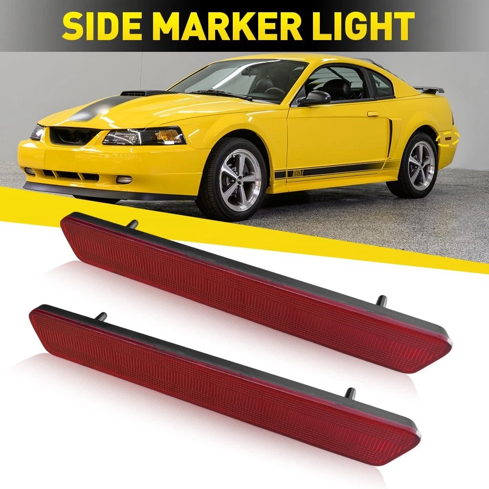 Rear LED Side Marker Lights for Ford Mustang (1999–2004) EPY