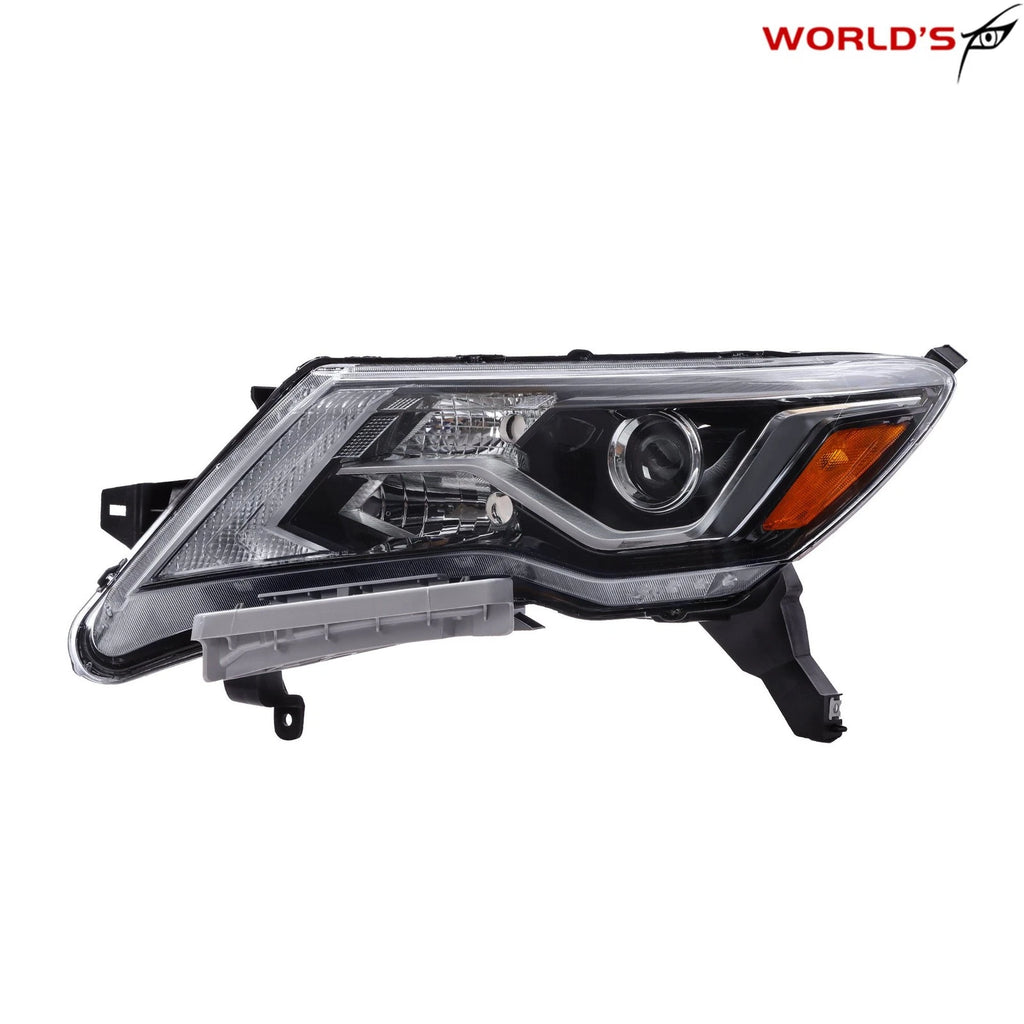 Headlight for Nissan Pathfinder (2017–2020) Halogen LED DRL LH