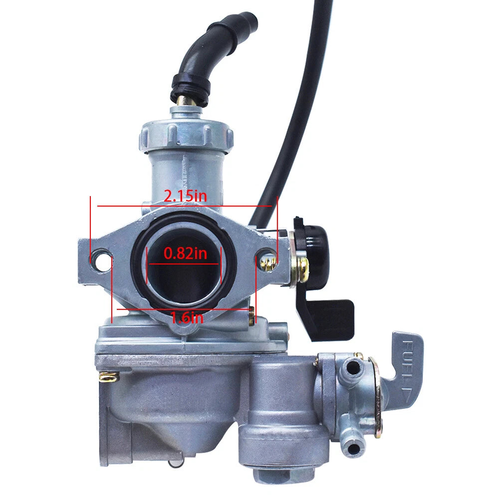 Carburetor & Throttle Cable for Make Model (YYYY–YYYY)