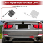 Tow Hook Cover Cap for BMW X5 E70 (2011–2013) No. 51127271816 White