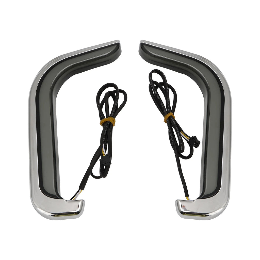 Tracer Lower Accent Lights 2956 for FLHTCU Electra Glide (2006–2013) Chrome