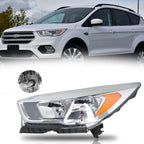 Headlight for Ford Escape (2017–2019) Halogen Driver Side