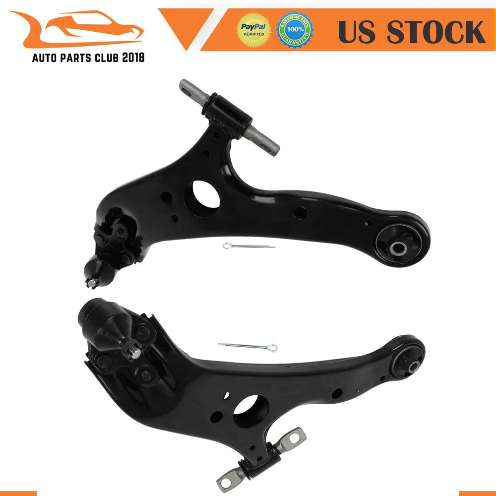 2X Front Lower Control Arm & Ball Joints for Toyota Sienna (2011–2019)