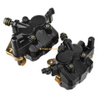 Front Brake Calipers & Pads for Kawasaki Bayou 300 KLF300-C, 400 KLF400-B (1990–2004)