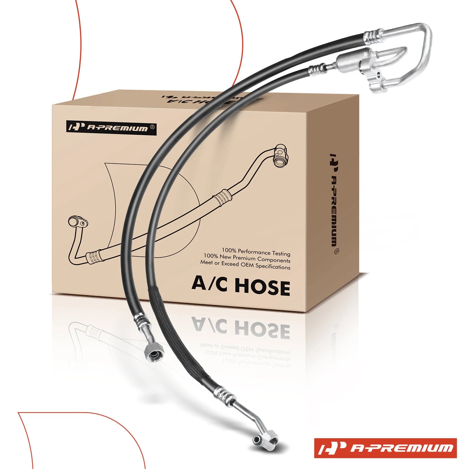 A/C Manifold Line Hose Assembly for Chevy S10 GMC Sonoma (1998–2003)