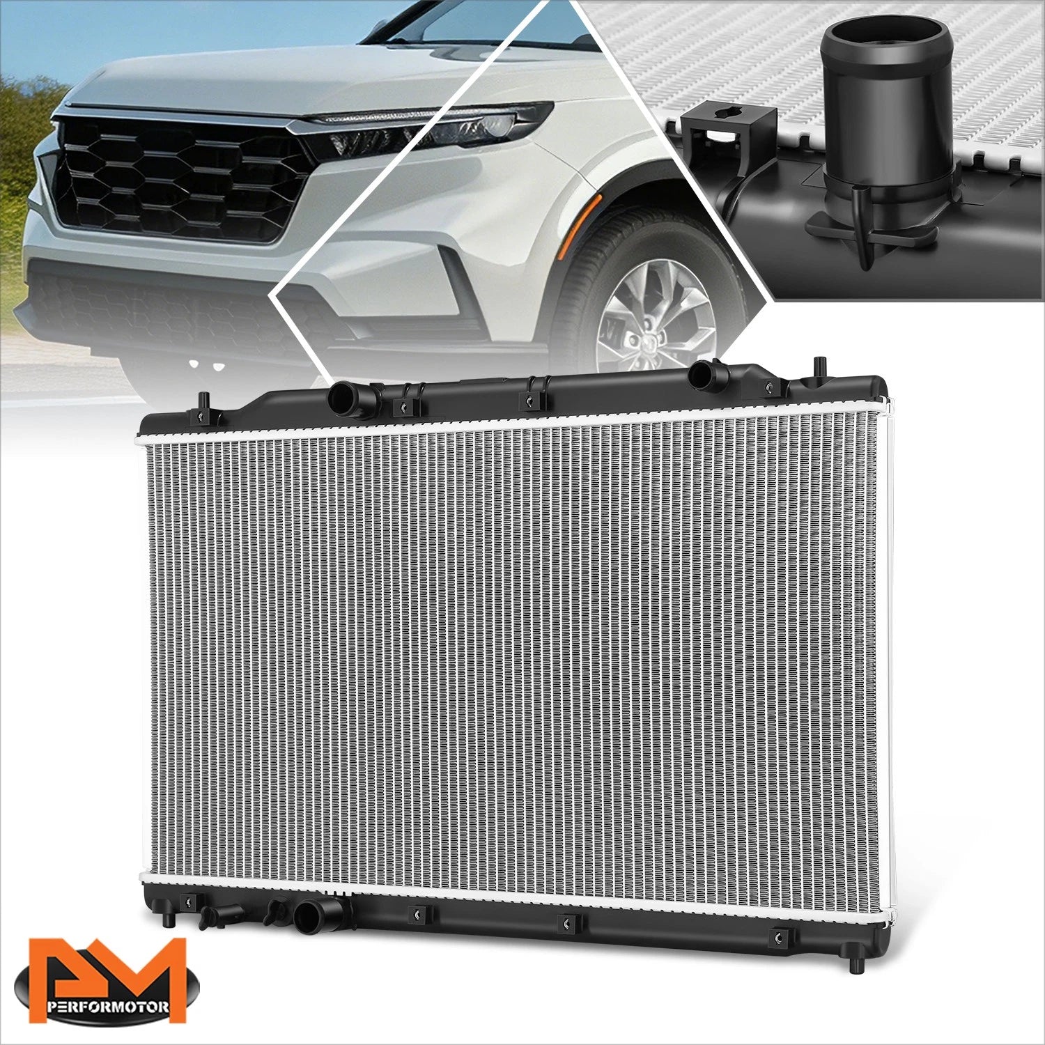 Full Aluminum Core Radiator for Honda CR-V 1.5T (2023–2026) DPI-13946