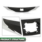 Front Bumper Upper Grille for Toyota Sienna (2021–2022) with Chrome Trim