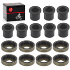 8Pcs Front A-Arm Bushing & Cap for Polaris Phoenix (2005–2021)