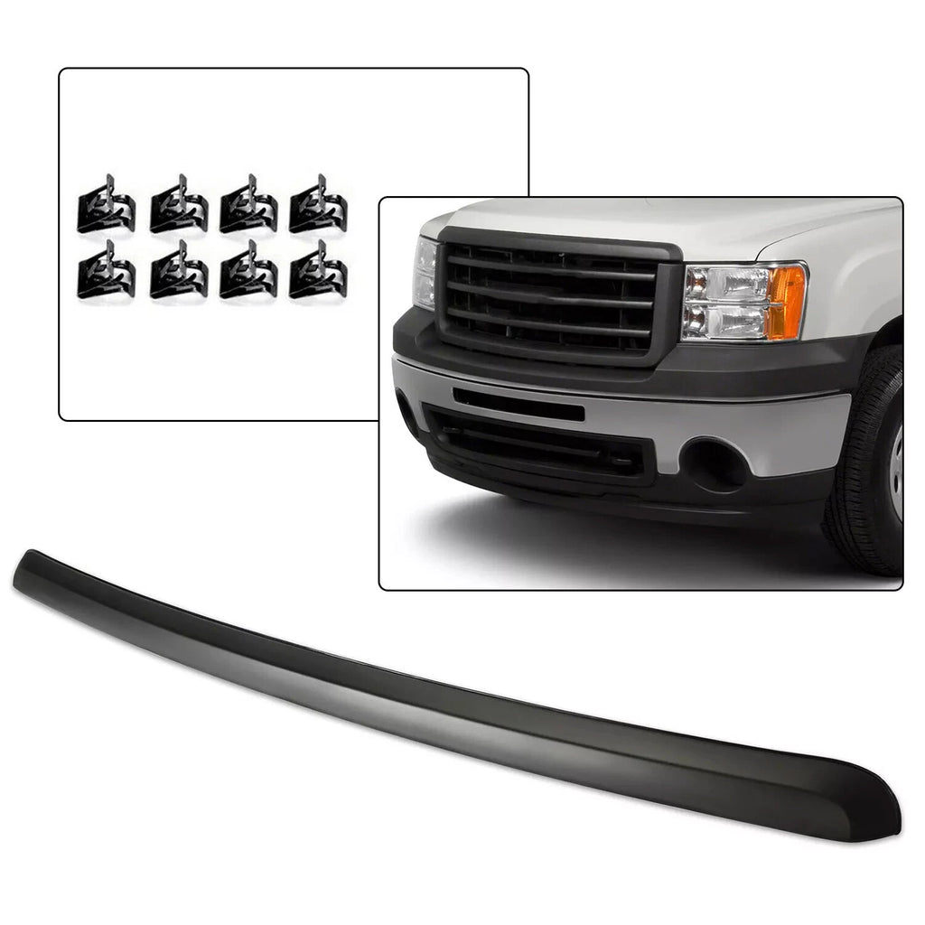 Front Hood Molding Trim for GMC Sierra 1500 2500HD 3500 HD (2007–2013)