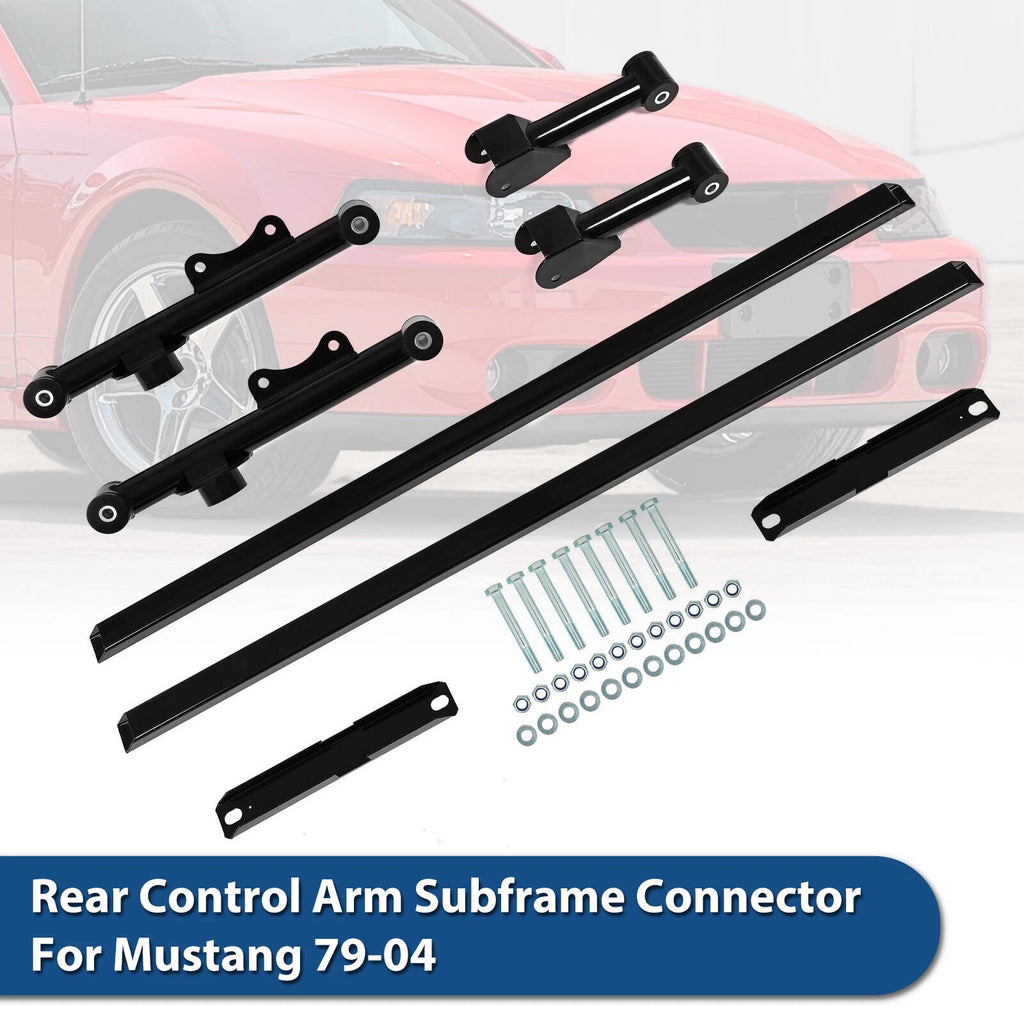 Upper & Lower Tubular Rear Control Arms for Mustang (1979–2004)