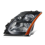 Left Driver Side Headlight Lamp for Nissan Sentra 2007–2009 (OEM) Black