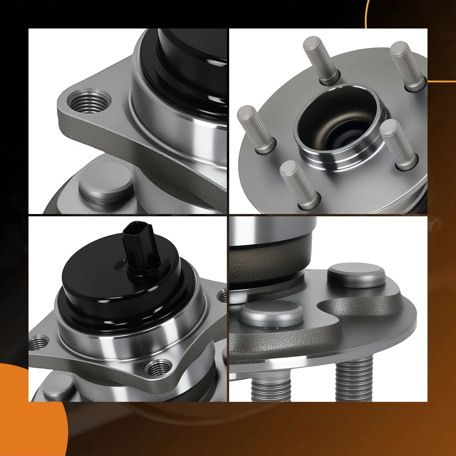 Rear Wheel Hub & Bearing Assembly for Toyota Corolla (2009–2019) 512403 HB612405
