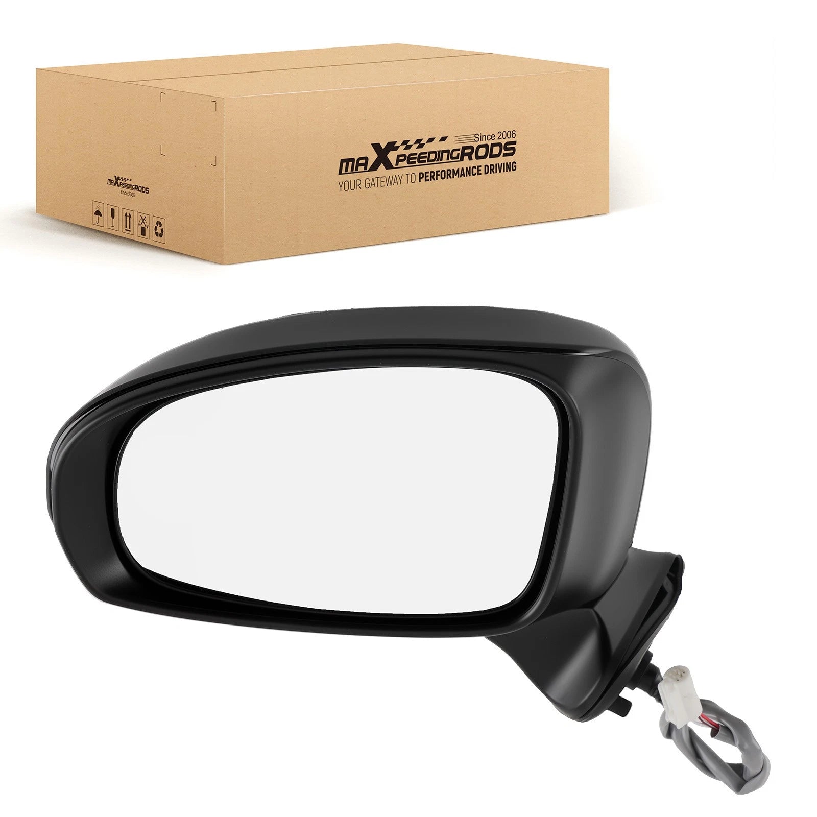 Left Side View Mirror Power for Toyota Prius (2010–2015) TO1320271