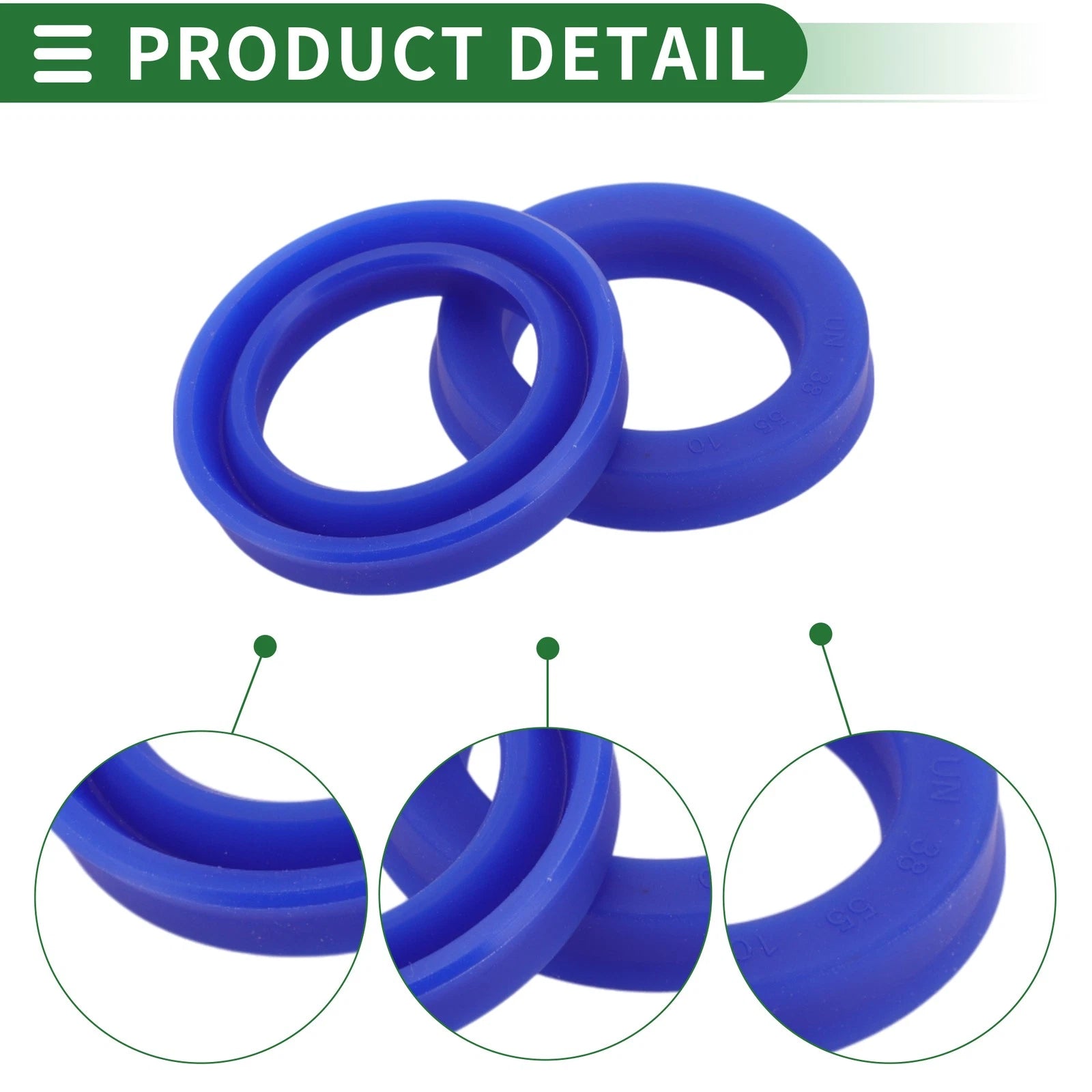 Set of 5 Oil Seal Rotary Shaft Seal 38x55x10mm for Various Models