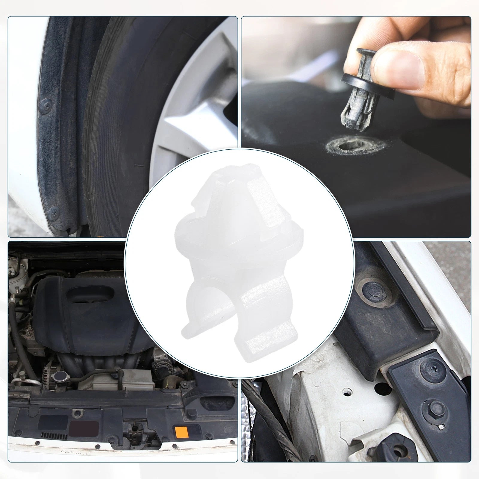 Hood Prop Rod Clip Retainer for Mitsubishi Lancer Mirage Outlander 