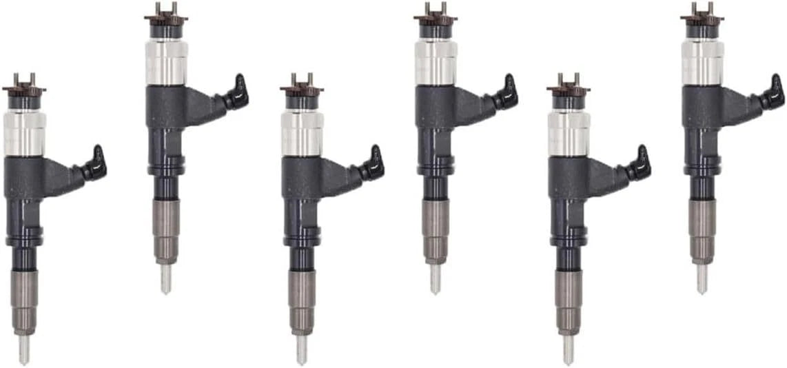 6X Fuel Injector 095000-6310 RE530362 for John Deere 4045T 6068T S350 160DLC