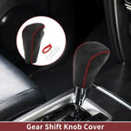 1 Pc Gear Shift Knob Cover Faux Leather for BMW 3 Series E90 (2004 - 2012)
