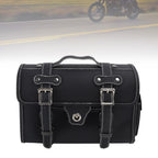 Tail Bag Pannier Luggage Pouch for Motorbike (White)