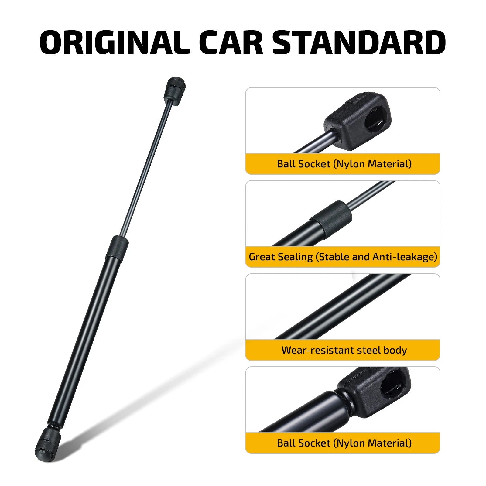 Gas Shock for Leer Camper Shell Topper Rear Window (16 Inch)