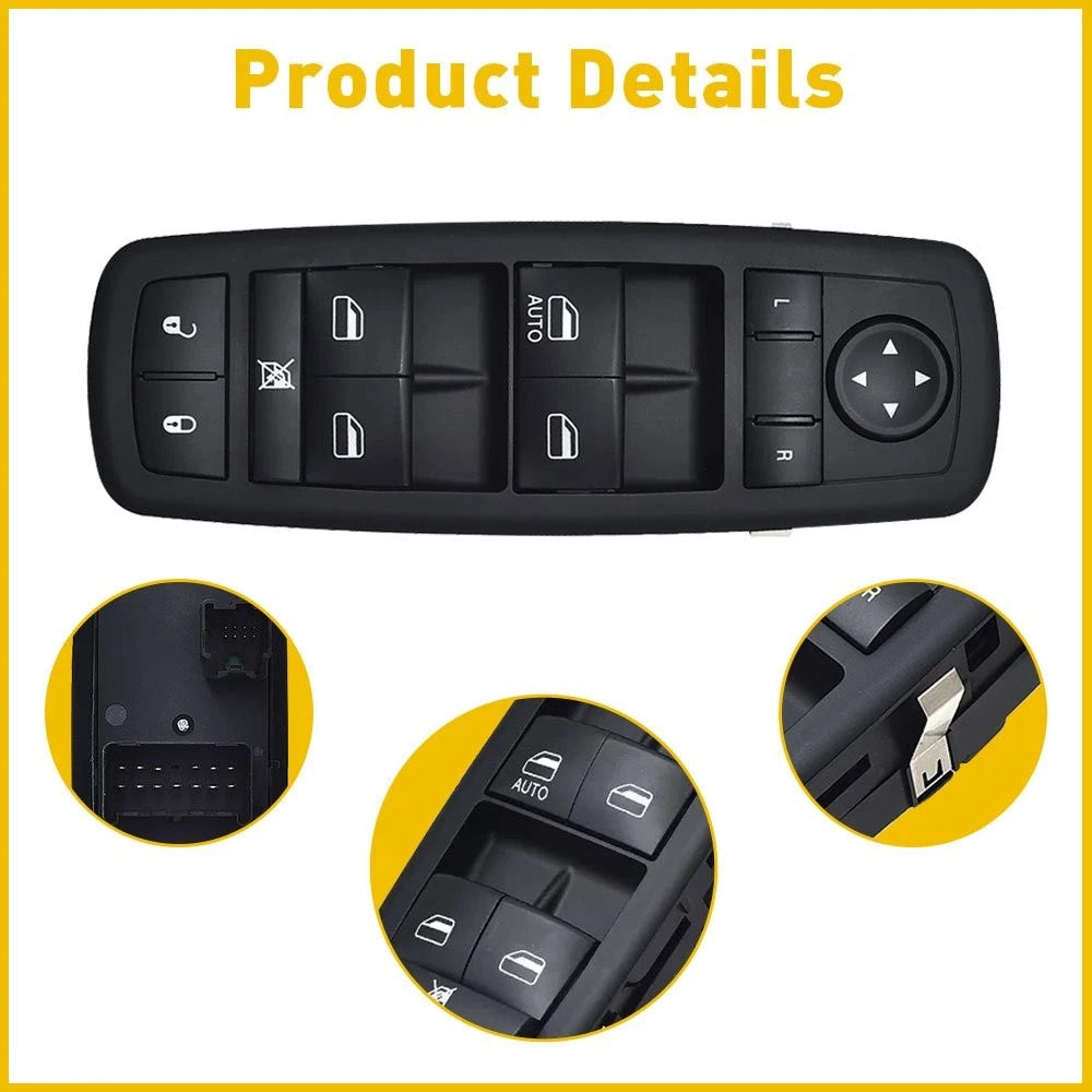 Left Driver Side Master Window Switch Control for Dodge Journey (2011–2016)