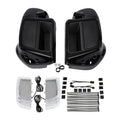 Lower Vented Fairing Speaker Pod Grill Signal Light for Harley Touring (2014–2024)
