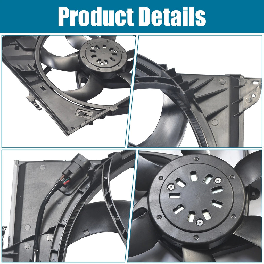 Radiator Cooling Fan Assembly for BMW E90 325i 328i Z4 (2006–2013)