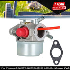 Carburetor with Gasket for Tecumseh Mowers (Various Years)
