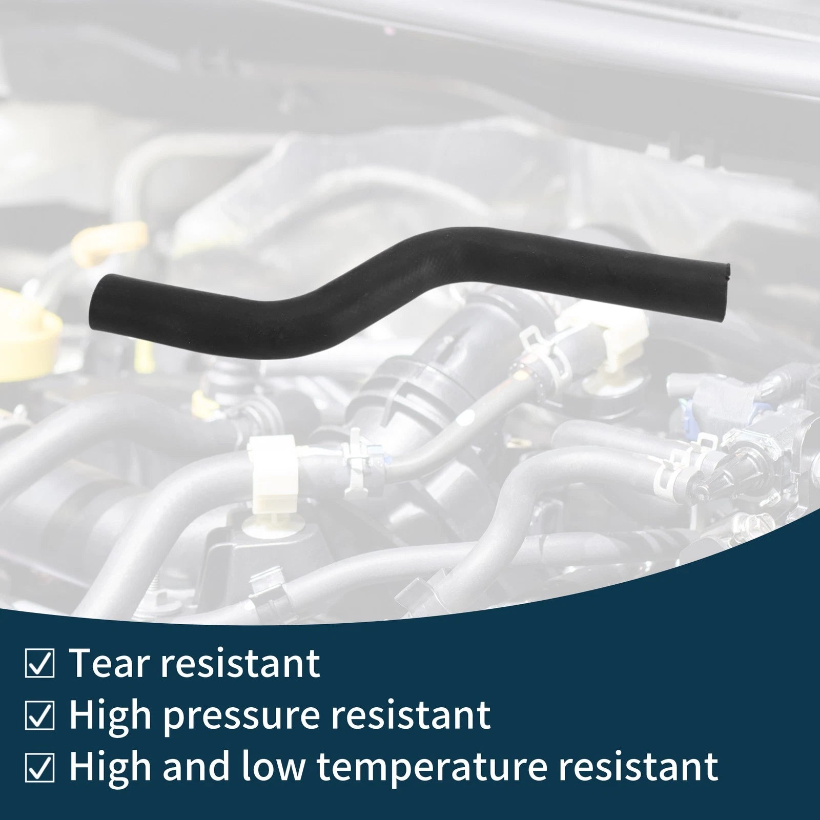 Radiator Hose No. 254112D000 for Hyundai Elantra (2001–2006) Rubber
