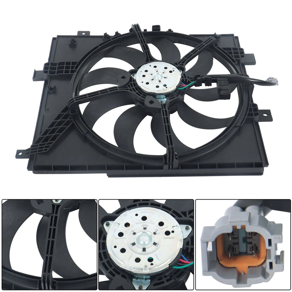 Radiator Cooling Fan Assembly with Shroud for Nissan (2012-2019)