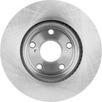 Brake Rotor and Pad Kit for Lexus ES300 (2003) Front Solid 2-Wheel Set