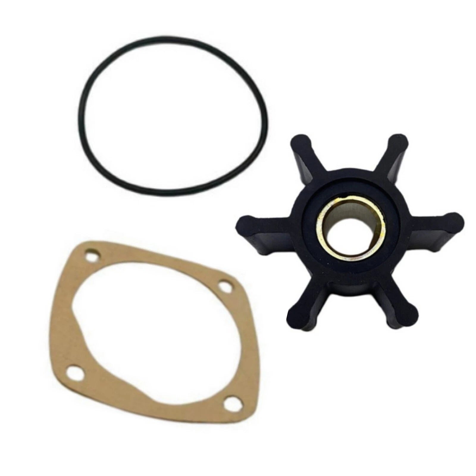 Impeller Kit for Onan Marine Pump 132-0316, Oberdorfer 132-0277, 202M-11